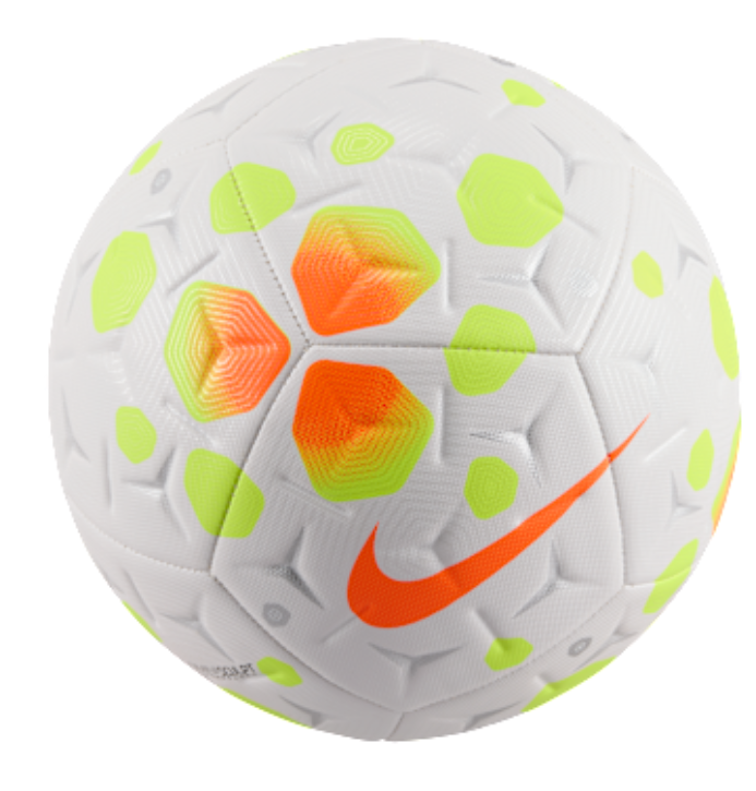 Nike 2025 Academy Soccer Ball - White/Volt/Hyper Crimson