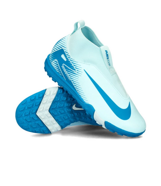Nike Nike Jr Zoom Mercurial Superfly 10 Academy TF Turf Shoes - Glacier Blue/Blue Orbit