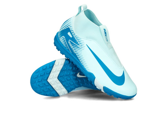 Nike Jr Zoom Mercurial Superfly 10 Academy TF Turf Shoes - Glacier Blue/Blue Orbit