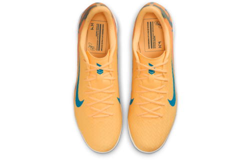 Nike Zoom Mercurial Vapor 16 KM Mbappe Academy IC Indoor - Melon Tint/Igloo/Neo Turquoise