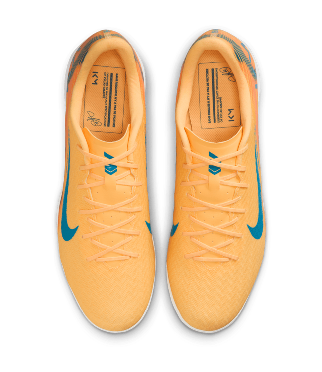 Nike Nike Zoom Mercurial Vapor 16 KM Mbappe Academy IC Indoor - Melon Tint/Igloo/Neo Turquoise