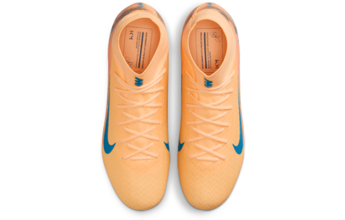 Nike Zoom Mercurial Superfly 10 KM Mbappe Academy FG / MG - Melon Tint/Igloo/Neo Turquoise