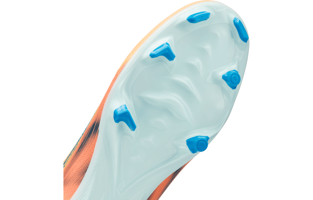 Nike Zoom Mercurial Superfly 10 KM Mbappe Academy FG / MG - Melon Tint/Igloo/Neo Turquoise