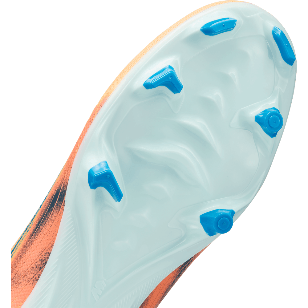 Nike Zoom Mercurial Superfly 10 KM Mbappe Academy FG / MG - Melon Tint/Igloo/Neo Turquoise