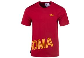 adidas AS Roma 2025 - 26 Originals Graphic Tee Shirt - Red