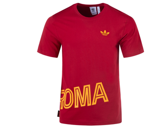 adidas AS Roma 2025 - 26 Originals Graphic Tee Shirt - Red