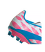 adidas adidas Jr Predator League TF FG Soccer Shoes - Cloud White/Solar Blue/Pink