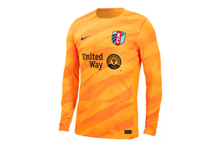 Nike Kansas City KC Current 2025 Long Sleeve Goalkeeper Jersey - Hyper Orange