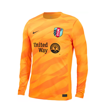 Nike Nike Kansas City KC Current 2025 Long Sleeve Goalkeeper Jersey - Hyper Orange