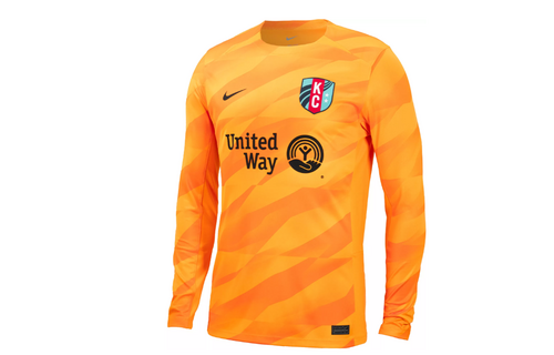 Nike Kansas City KC Current 2025 Long Sleeve Goalkeeper Jersey - Hyper Orange
