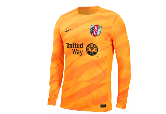 Nike Kansas City KC Current 2025 Long Sleeve Goalkeeper Jersey - Hyper Orange