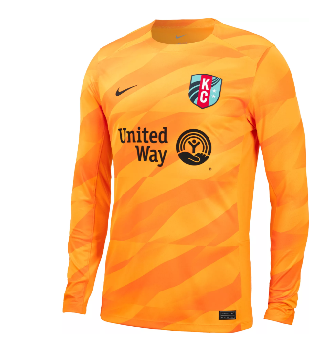 Nike Kansas City KC Current 2025 Long Sleeve Goalkeeper Jersey - Hyper Orange