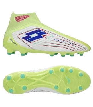 Lotto Lotto Solista 100 VIII FG / MG Soccer Shoes - Sunny Lime/Surf /White