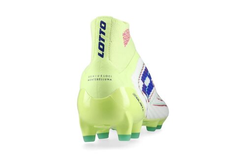 Lotto Solista 100 VIII FG / MG Soccer Shoes - Sunny Lime/Surf /White