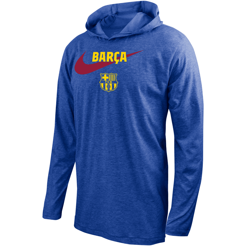 Nike Barcelona 2024 - 2 5 DriFit Club Pullover Hoodie - Royal Blue