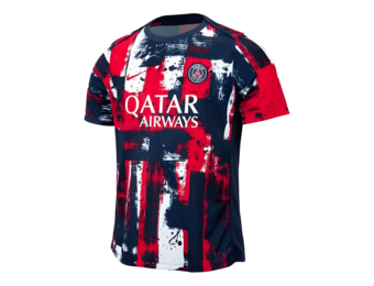 Nike PSG  Paris Saint German 2024 - 25 Academy Pro Prematch Training Jersey - Midnight Navy/University Red
