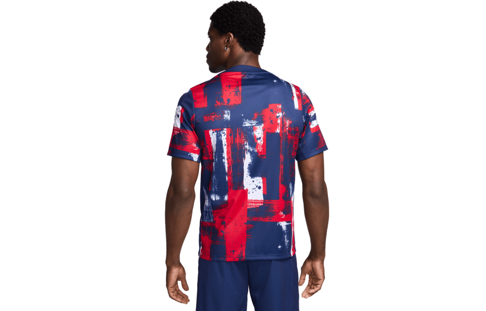 Nike PSG  Paris Saint German 2024 - 25 Academy Pro Prematch Training Jersey - Midnight Navy/University Red