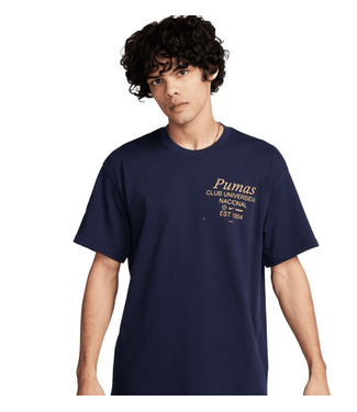 Nike Nike Pumas UNAM 2024 - 25 Max 90 Tee Shirt - Obsidian/Gold