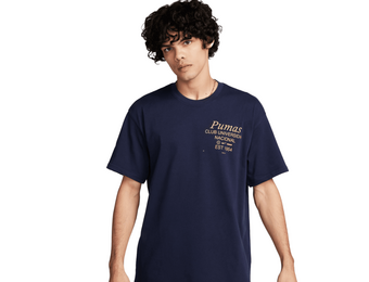 Nike Pumas UNAM 2024 - 25 Max 90 Tee Shirt - Obsidian/Gold