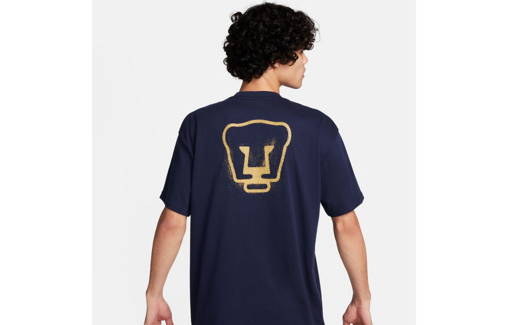 Nike Pumas UNAM 2024 - 25 Max 90 Tee Shirt - Obsidian/Gold