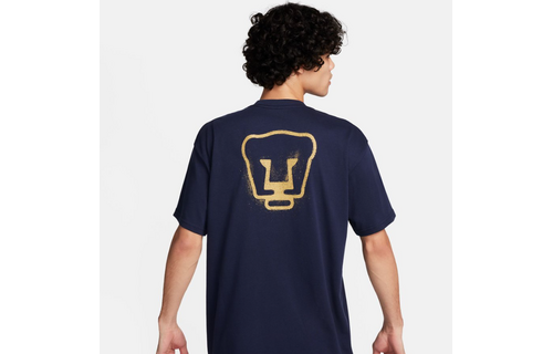 Nike Pumas UNAM 2024 - 25 Max 90 Tee Shirt - Obsidian/Gold