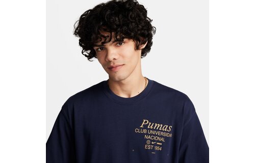 Nike Pumas UNAM 2024 - 25 Max 90 Tee Shirt - Obsidian/Gold