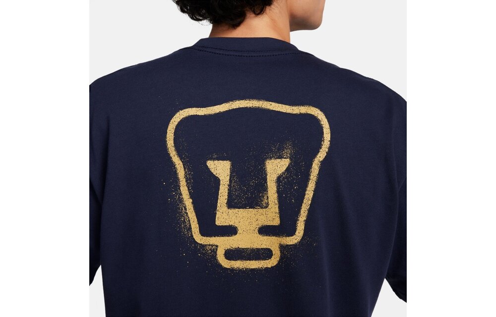 Nike Pumas UNAM 2024 - 25 Max 90 Tee Shirt - Obsidian/Gold