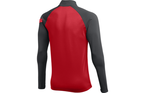 Nike Womens 20 Dri-Fit Academy Pro 1/4-Zip Soccer Drill Top - Red/Anthracite