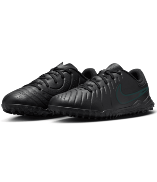 Nike Nike Jr Tiempo Legend 10 Academy TF Turf Shoes - Black/Deep Jungle