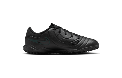 Nike Jr Tiempo Legend 10 Academy TF Turf Shoes - Black/Deep Jungle