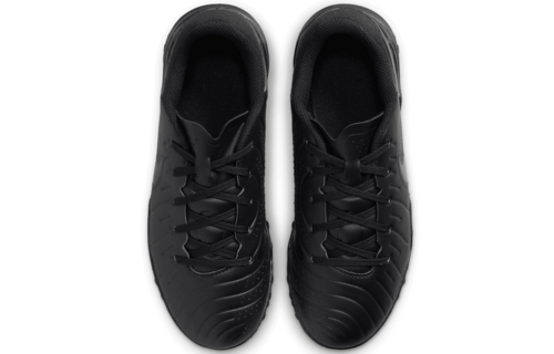 Nike Jr Tiempo Legend 10 Academy TF Turf Shoes - Black/Deep Jungle