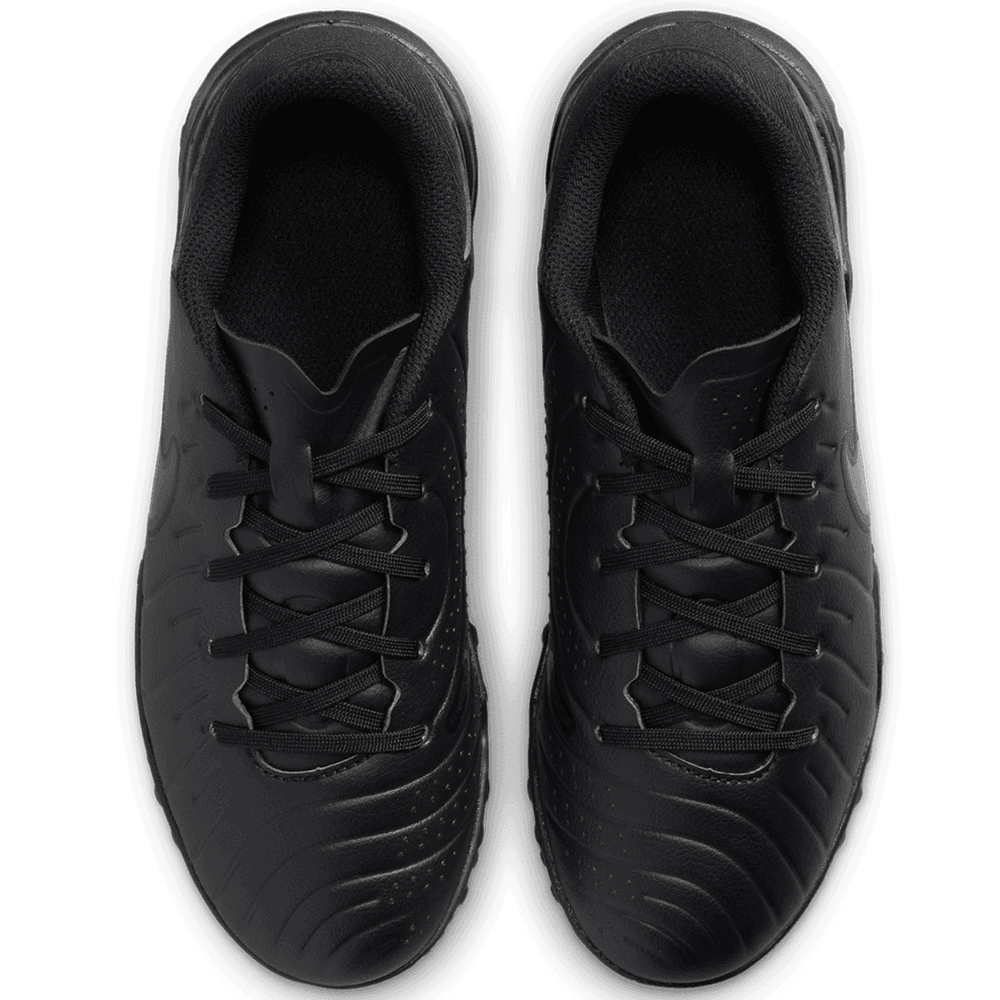 Nike Jr Tiempo Legend 10 Academy TF Turf Shoes - Black/Deep Jungle