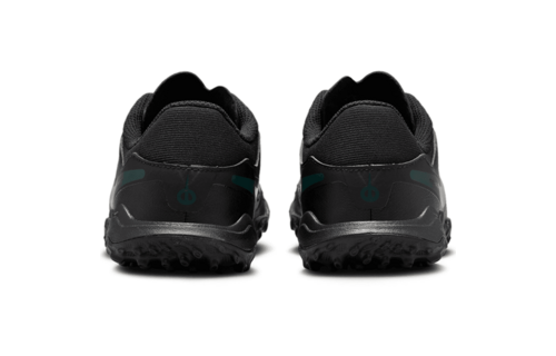 Nike Jr Tiempo Legend 10 Academy TF Turf Shoes - Black/Deep Jungle