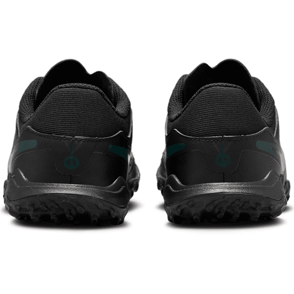 Nike Jr Tiempo Legend 10 Academy TF Turf Shoes - Black/Deep Jungle