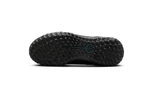 Nike Jr Tiempo Legend 10 Academy TF Turf Shoes - Black/Deep Jungle