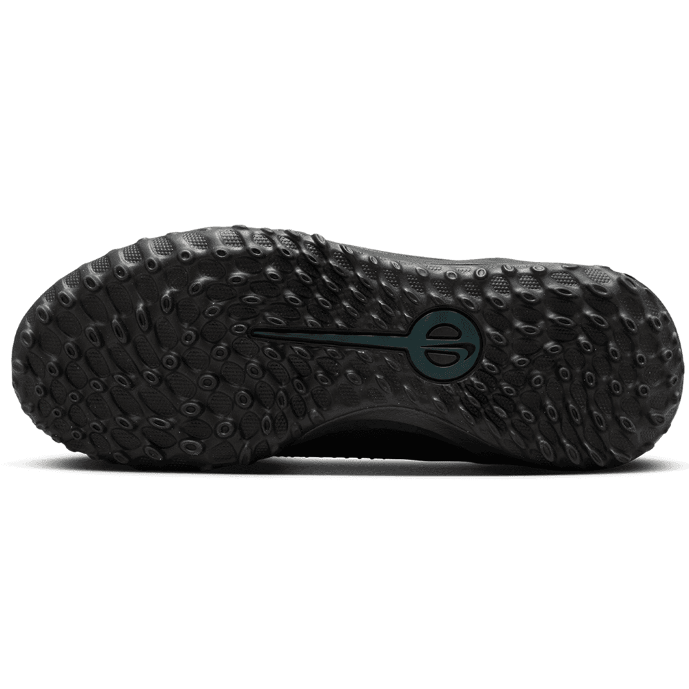 Nike Jr Tiempo Legend 10 Academy TF Turf Shoes - Black/Deep Jungle