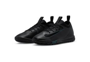 Nike Jr. Zoom Mercurial Vapor 16 Academy TF Shadow Turf Shoes- Black/Deep Jungle