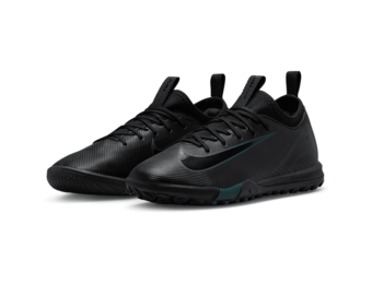 Nike Jr. Zoom Mercurial Vapor 16 Academy TF Shadow Turf Shoes- Black/Deep Jungle