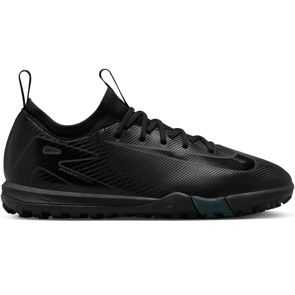 Nike Jr. Zoom Mercurial Vapor 16 Academy TF Shadow Turf Shoes- Black/Deep Jungle