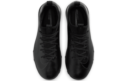 Nike Jr. Zoom Mercurial Vapor 16 Academy TF Shadow Turf Shoes- Black/Deep Jungle