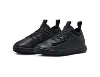 Nike Jr. Zoom Mercurial Vapor 16 Academy Shadow IC Indoor Shoes- Black/Deep Jungle