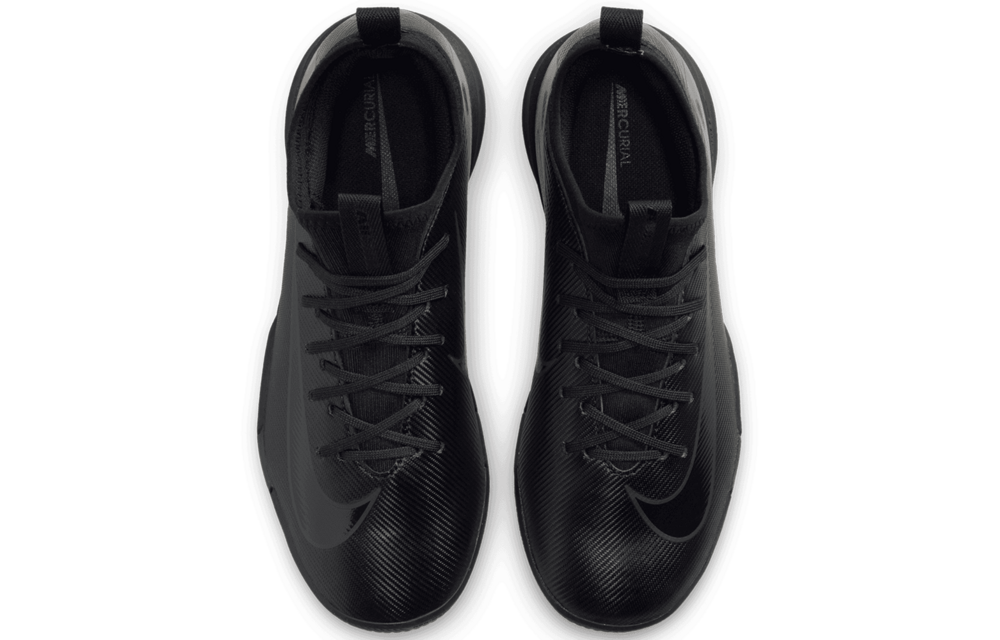 Nike Jr. Zoom Mercurial Vapor 16 Academy Shadow IC Indoor Shoes- Black/Deep Jungle