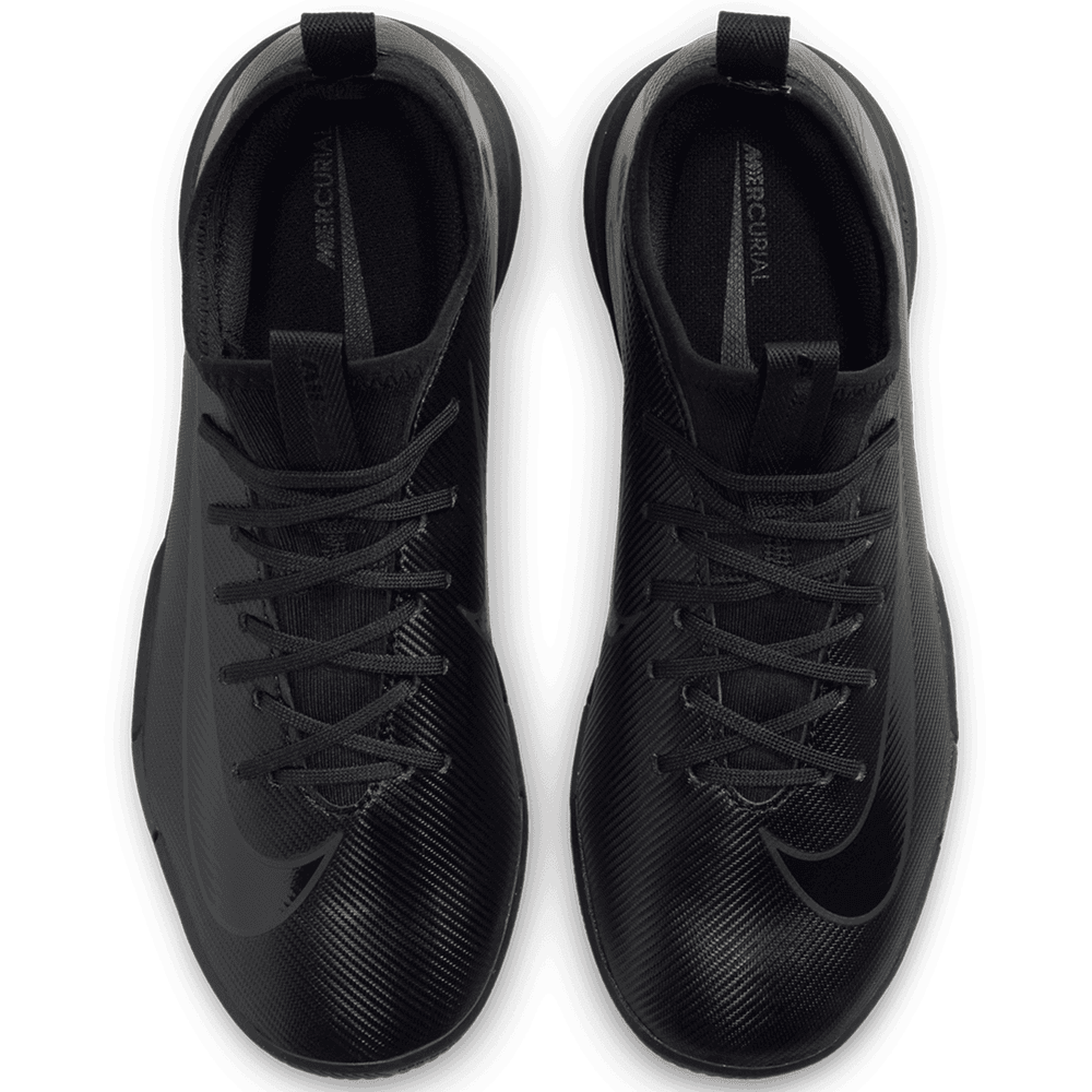 Nike Jr. Zoom Mercurial Vapor 16 Academy Shadow IC Indoor Shoes- Black/Deep Jungle