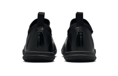 Nike Jr. Zoom Mercurial Vapor 16 Academy Shadow IC Indoor Shoes- Black/Deep Jungle