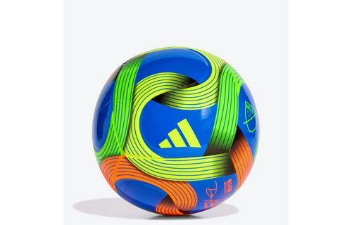 adidas 2026 MLS Club Soccer Ball - Hi-Res Blue/Green/Orange/Yellow