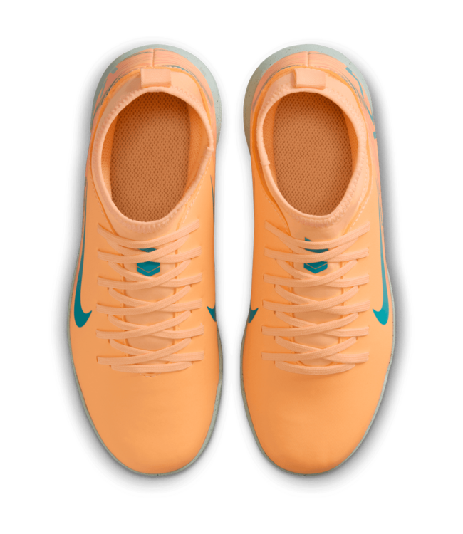 Nike Nike Jr Mercurial Superfly 10 KM Mbappe Club TF Turf Shoes - Melon Tint/Igloo/Neo Turquoise