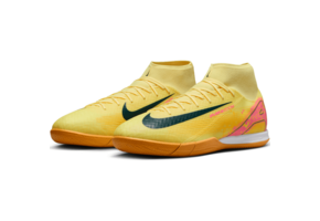 Nike Zoom Mercurial Superfly 10 KM Mbappe Academy IC Indoor - Light Laser Orange/Armory Navy