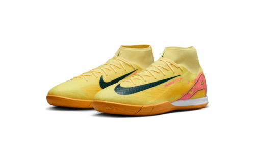 Nike Zoom Mercurial Superfly 10 KM Mbappe Academy IC Indoor - Light Laser Orange/Armory Navy