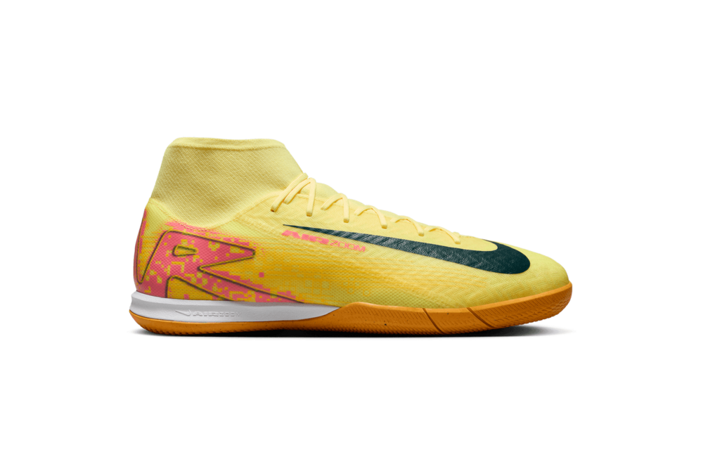 Nike Zoom Mercurial Superfly 10 KM Mbappe Academy IC Indoor - Light Laser Orange/Armory Navy