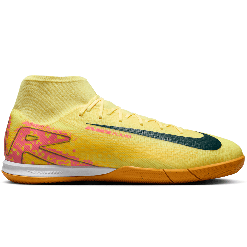 Nike Zoom Mercurial Superfly 10 KM Mbappe Academy IC Indoor - Light Laser Orange/Armory Navy